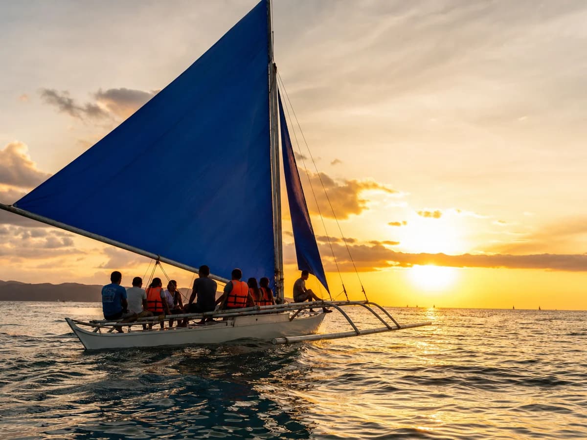 Boracay Sunset Paraw Sailing