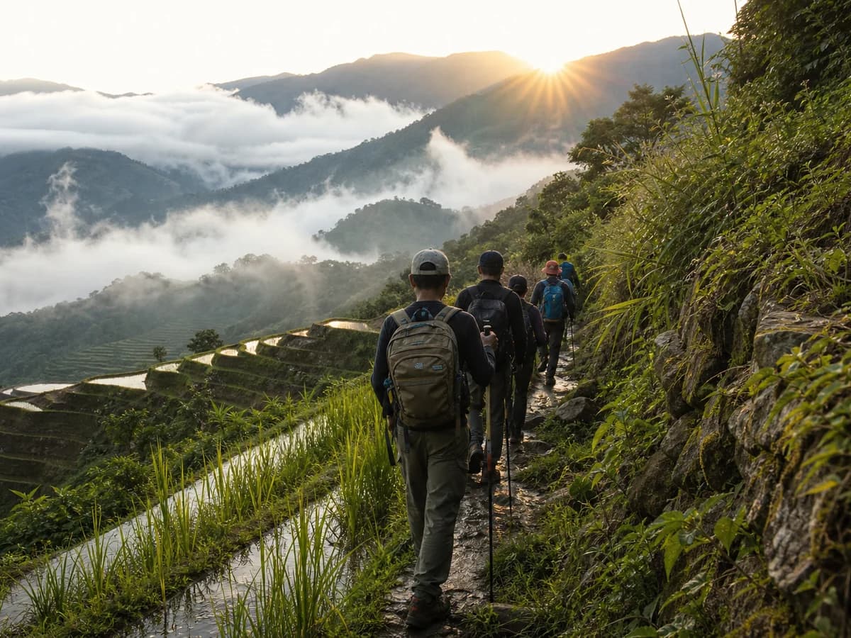 Banaue Sunrise Rice Terrace Trek